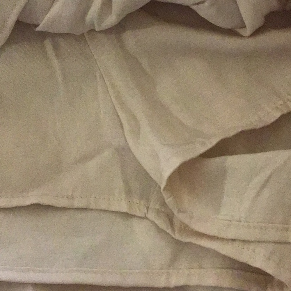 Elegant Cream Tiered Skort small - Picture 4 of 4